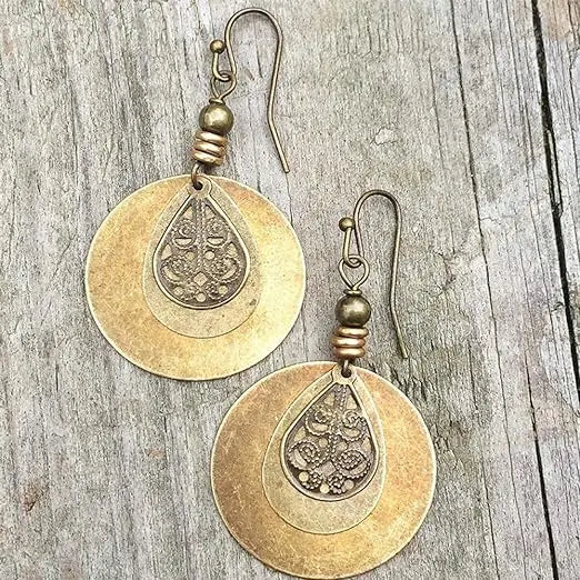 Vintage Gold Earrings